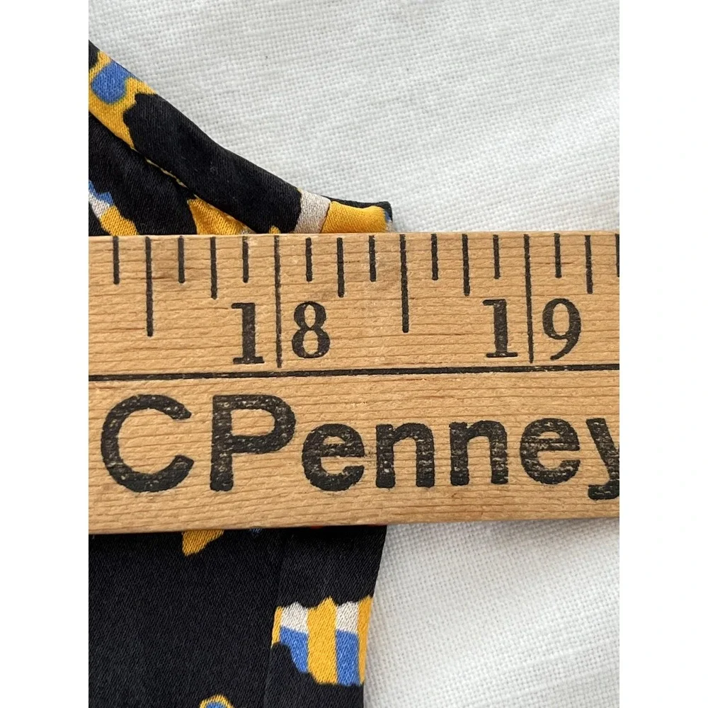 Maria Cornejo Silk Dress Animalia Bias Cut Womens 4 Leopard Animal Print USA - Picture 14 of 15